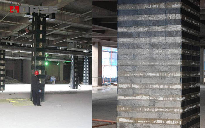 Retroditting column by CFRP WRAP Retroditting column by CFRP WRAP