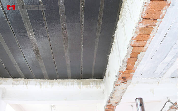 Reinforcement method of brick concrete structure Reinforcement method of brick concrete structure