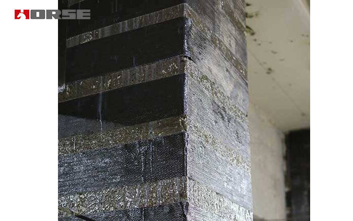 column strengthening with carbon wrap column strengthening with carbon wrap