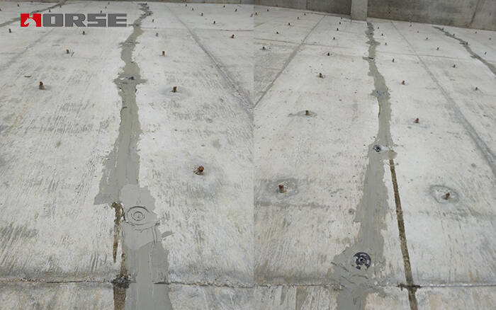 concrete crack repaired by crac injection adhesive concrete crack repaired by crac injection adhesive