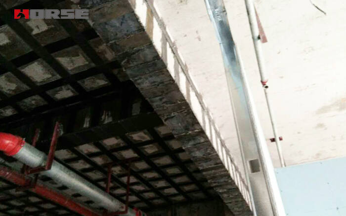 Industrial workshop seismatic retrofitting Industrial workshop seismatic retrofitting