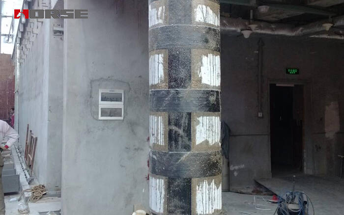 column strengthening by carbon fiber fabric column strengthening by carbon fiber fabric