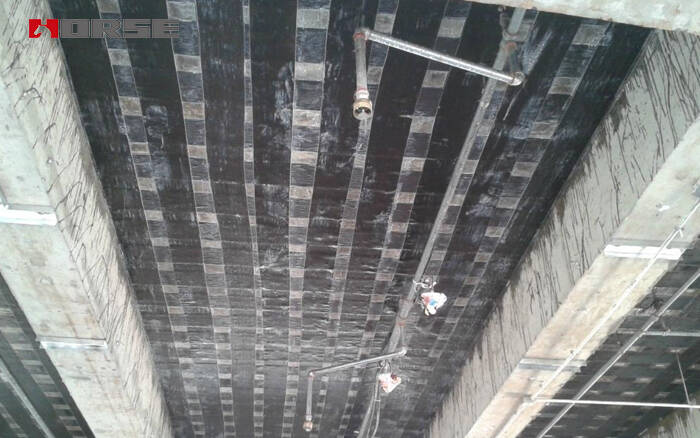 slab strengthening by carbon fiber fabric slab strengthening by carbon fiber fabric