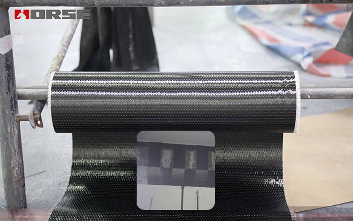 FRP strengthening using carbon fiber fabric FRP strengthening using carbon fiber fabric