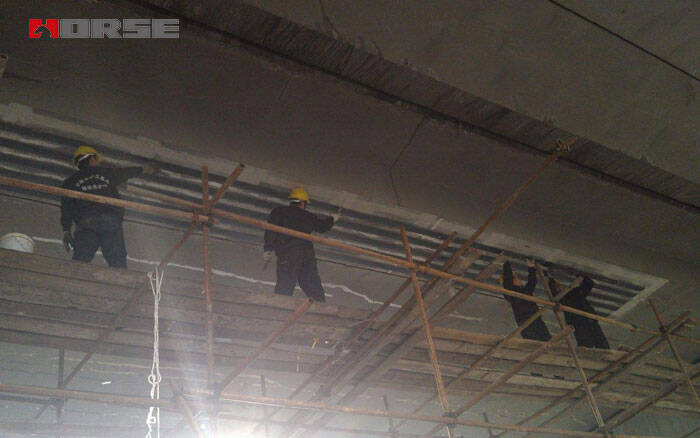 Carbon fiber laminate for bridge strengthening Carbon fiber laminate for bridge strengthening