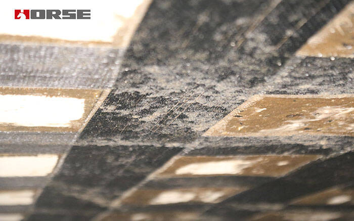 Externally bonded carbon fiber fabric on concrete structure Externally bonded carbon fiber fabric on concrete structure