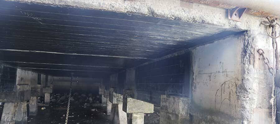 Carbon fiber reinforcement FOR wharf Carbon fiber reinforcement FOR wharf