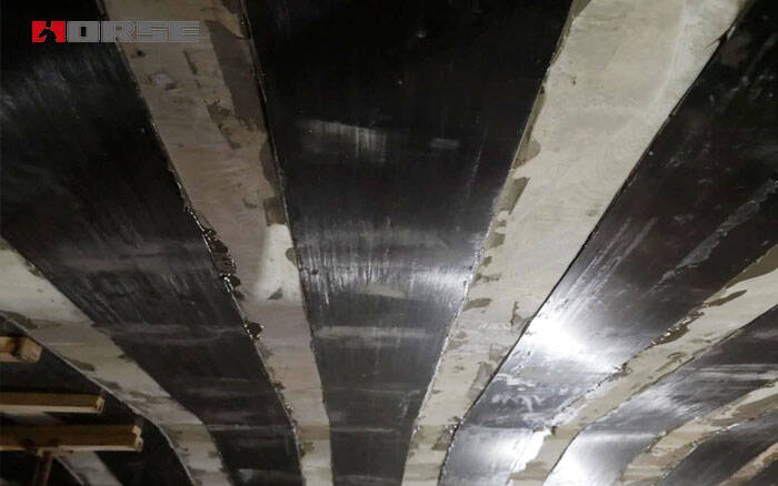 Tunnel reinforcement by carbon fiber plate Tunnel reinforcement by carbon fiber plate