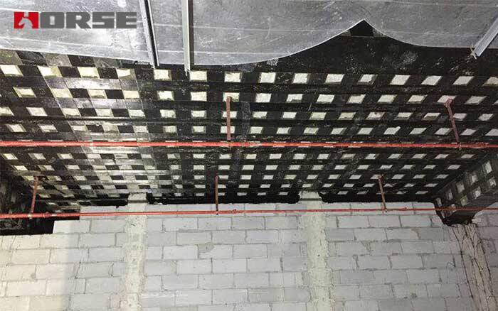 Slabs strengthening-Horse CFRP wrap Slabs strengthening-Horse CFRP wrap