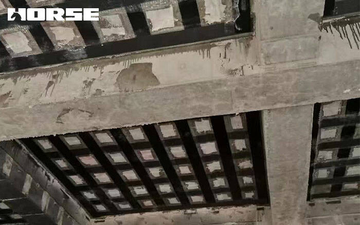 carbon fiber reinforced beam-slab structure carbon fiber reinforced beam-slab structure