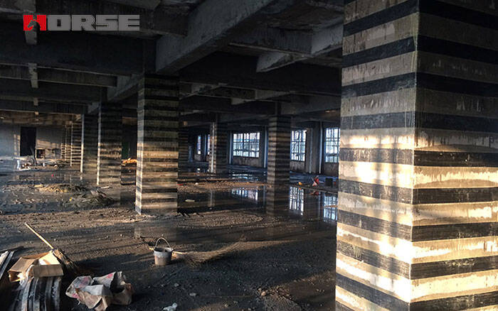 Carbon Fiber Fabric-Concrete Column Strengthening Carbon Fiber Fabric-Concrete Column Strengthening