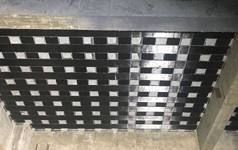 Slab strengthening with Horse FRP strengthening system Slab strengthening with Horse FRP strengthening system