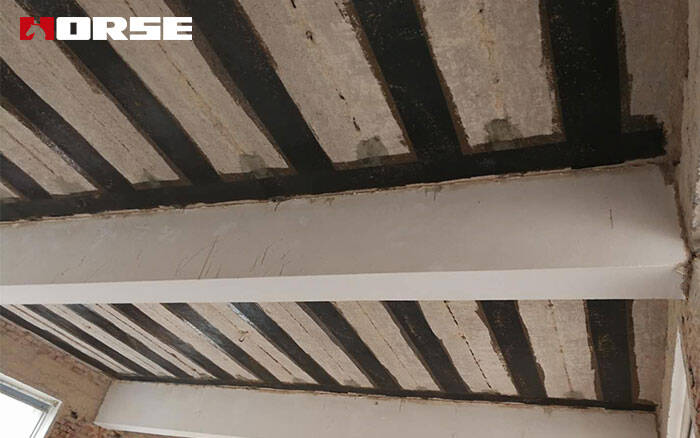 strengthening slab with carbon fiber reinforced polymer(CFRP)) strengthening slab with carbon fiber reinforced polymer(CFRP))