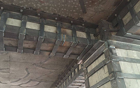 steel jacketing of column and beam steel jacketing of column and beam