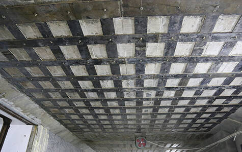 Sticking steel reinforcement method Sticking steel reinforcement method
