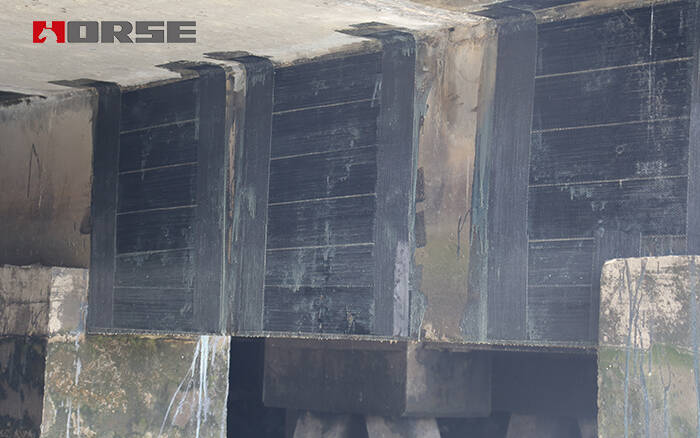 Carbon fiber reinforced reinforced concrete structure Carbon fiber reinforced reinforced concrete structure