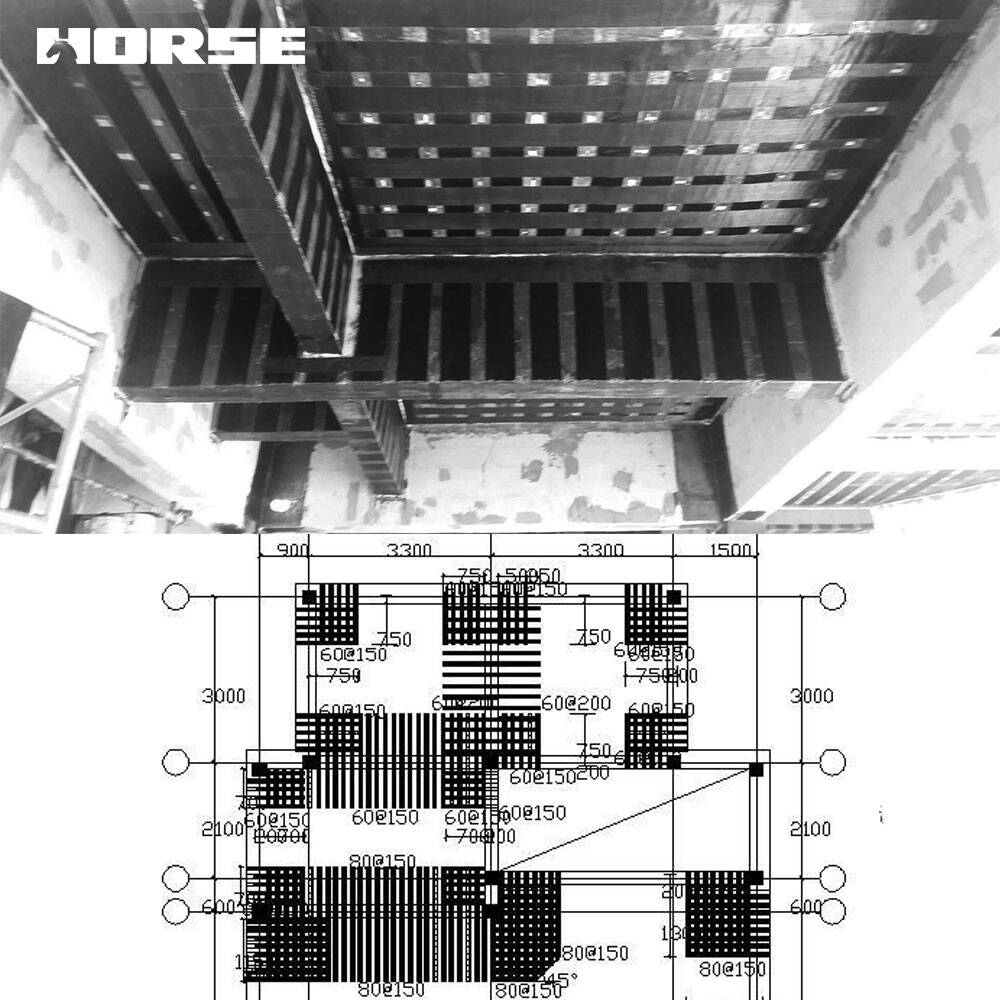 Using CFRP to reinforce the RC slabs Using CFRP to reinforce the RC slabs