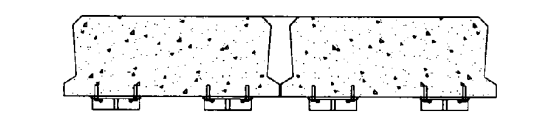 Plate beam cross-bridge design-prestressed carbon plate Plate beam cross-bridge design-prestressed carbon plate
