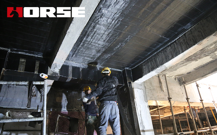 Beam Retrofitting with Carbon Fiber CFRP Sheet Beam Retrofitting with Carbon Fiber CFRP Sheet