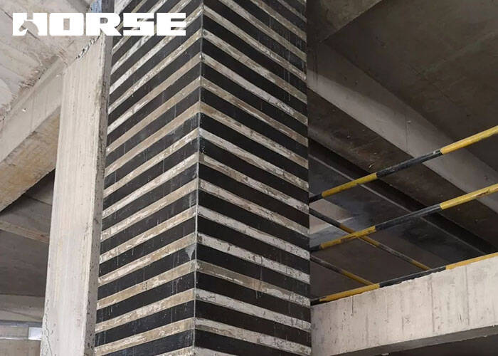 Wrap Carbon Fiber To Reinforced Concrete Columns Wrap Carbon Fiber To Reinforced Concrete Columns