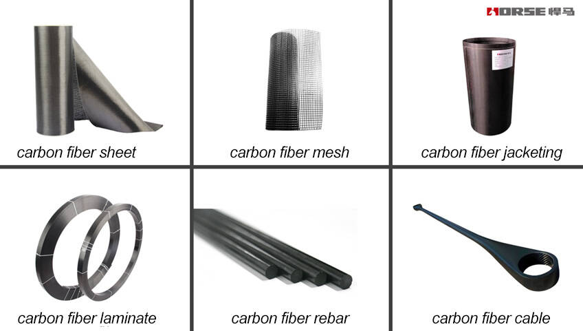 HORSE carbon fiber concrete reinforcement system HORSE carbon fiber concrete reinforcement system