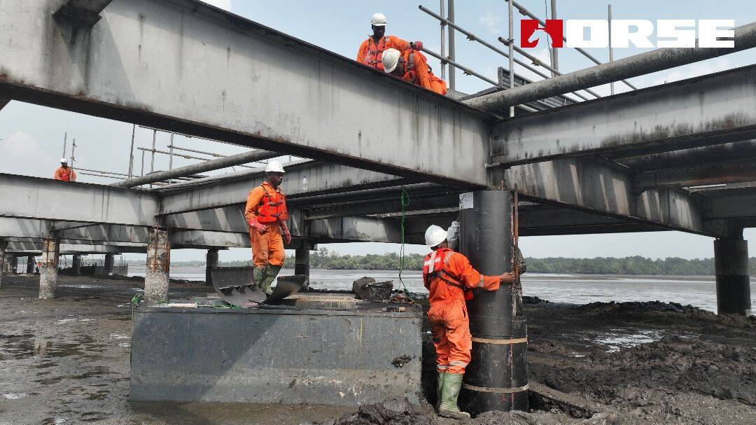 underwater FRP pile jackets underwater FRP pile jackets