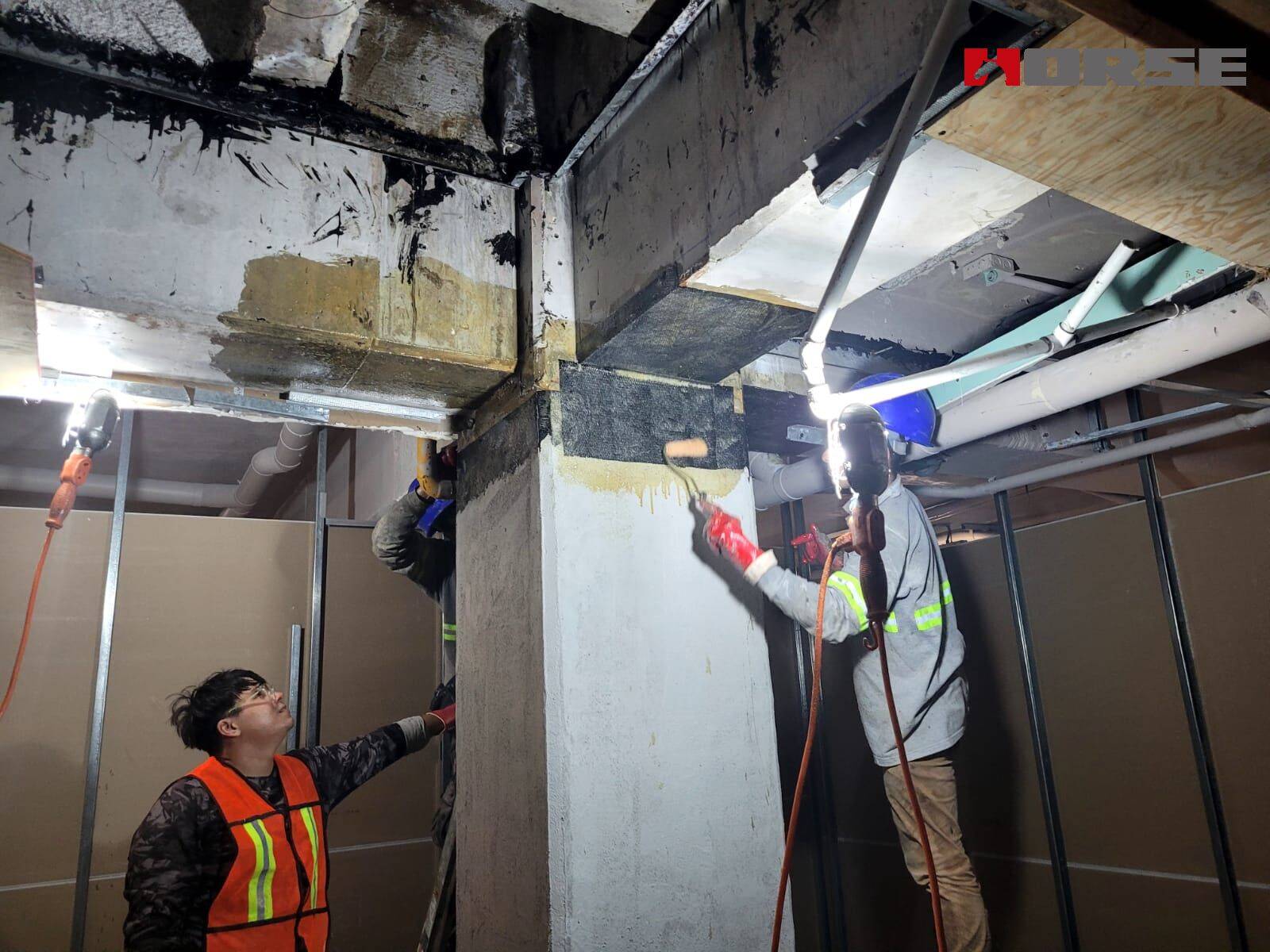 carbon fiber reinforce beams and columns carbon fiber reinforce beams and columns