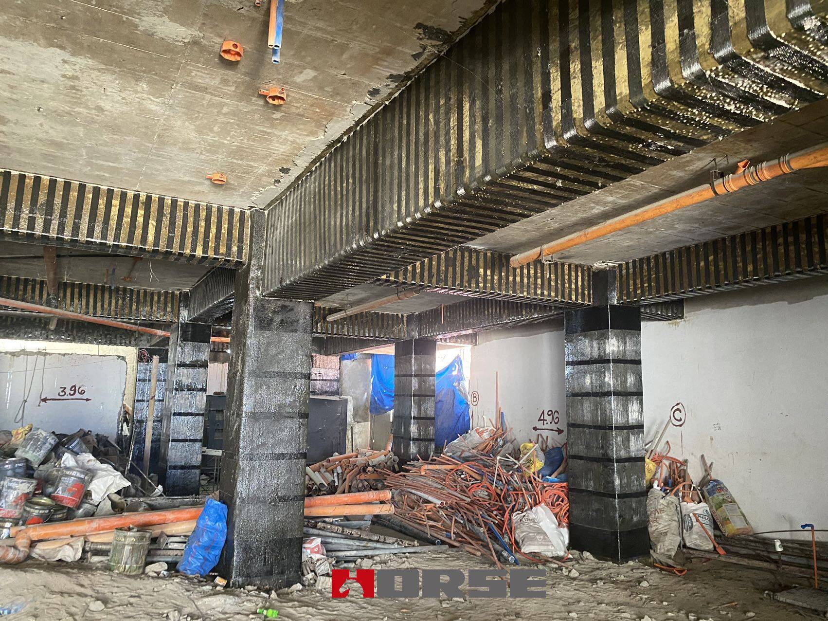Hotel Structural Reinforcement Project By Carbon Fiber in the Philippines Hotel Structural Reinforcement Project By Carbon Fiber in the Philippines