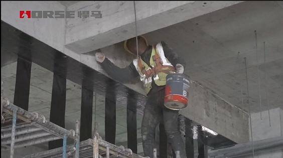 Hospital Structural Strengthening-Carbon Fiber on Beams Hospital Structural Strengthening-Carbon Fiber on Beams