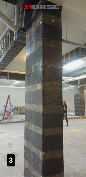 Carbon Fiber CFRP for 2-Story Commercial Building Retrofitting Carbon Fiber CFRP for 2-Story Commercial Building Retrofitting