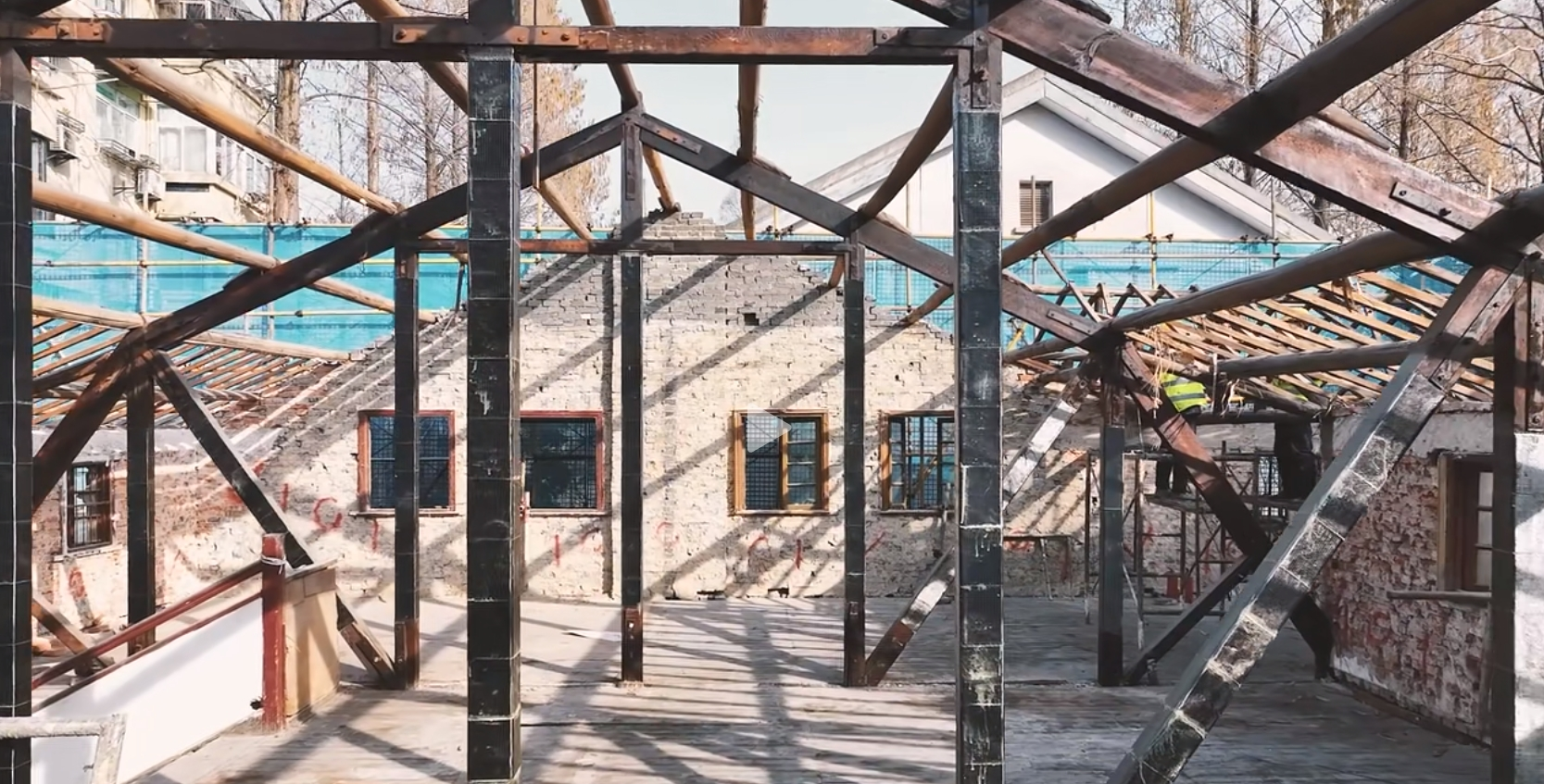 Restoration of Historic Wooden Structures with Carbon Fiber Restoration of Historic Wooden Structures with Carbon Fiber