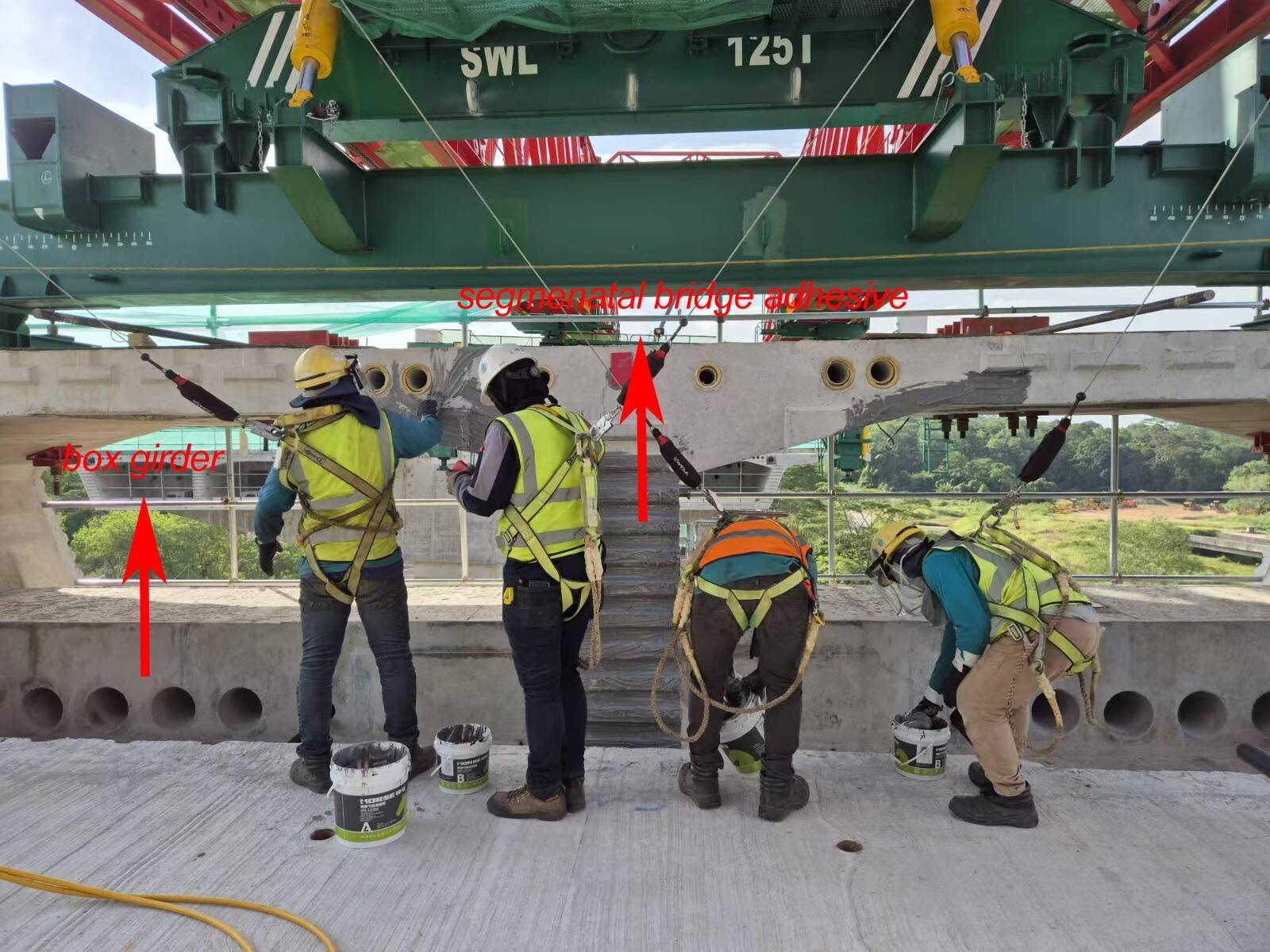 Bridge Segmental Adhesive for Newly Built Box Girders Bridge Segmental Adhesive for Newly Built Box Girders