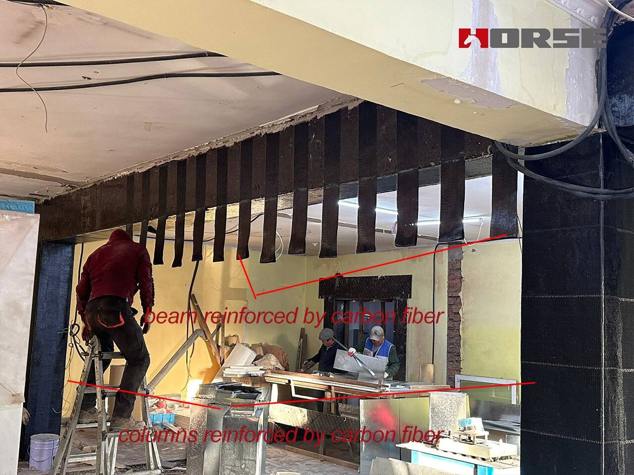 Case Of Old Factory Retrofitting Into Office Building with Carbon Fiber Case Of Old Factory Retrofitting Into Office Building with Carbon Fiber