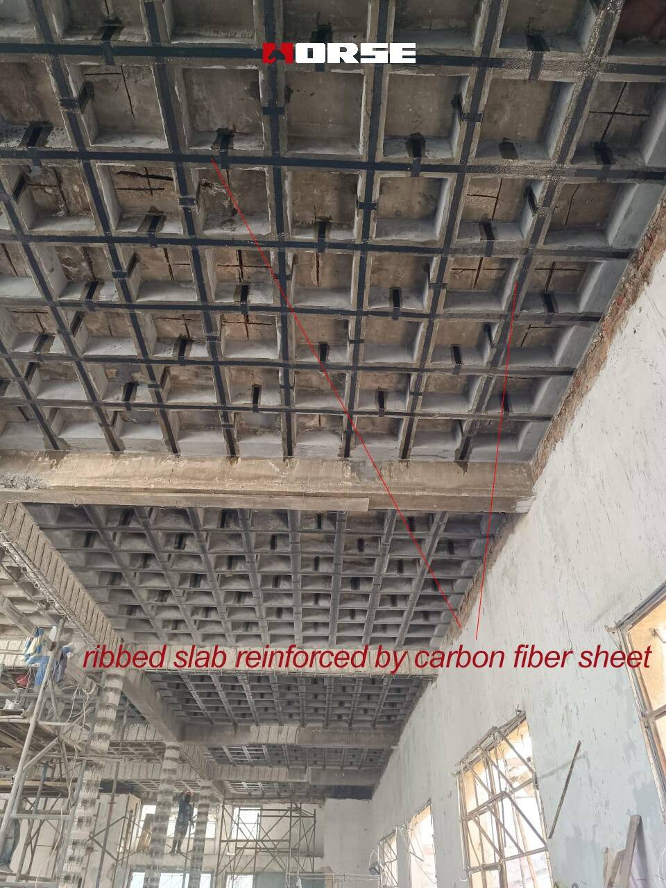 Carbon Fiber Strengthening Existing Concrete Structures Cause of New Large Equipments Added Carbon Fiber Strengthening Existing Concrete Structures Cause of New Large Equipments Added