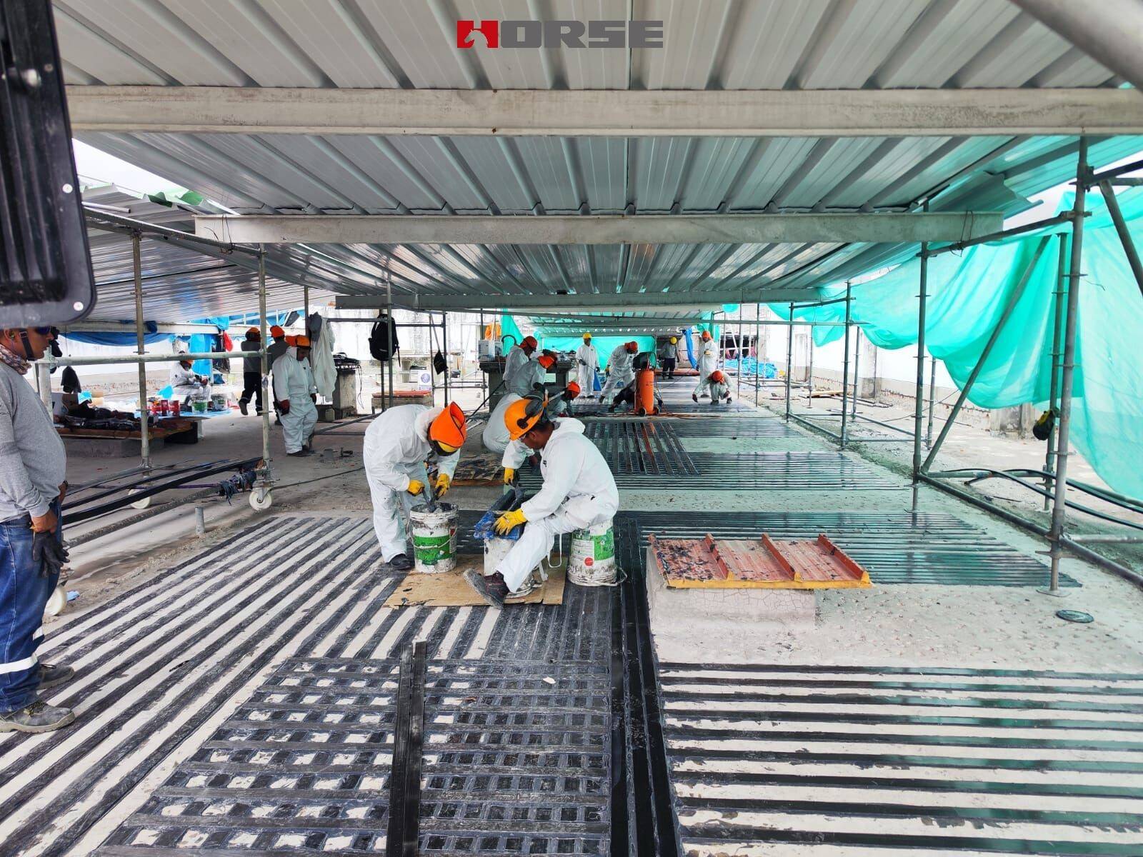 Carbon Fiber Laminate for Slab Strengthening of Hospital Carbon Fiber Laminate for Slab Strengthening of Hospital