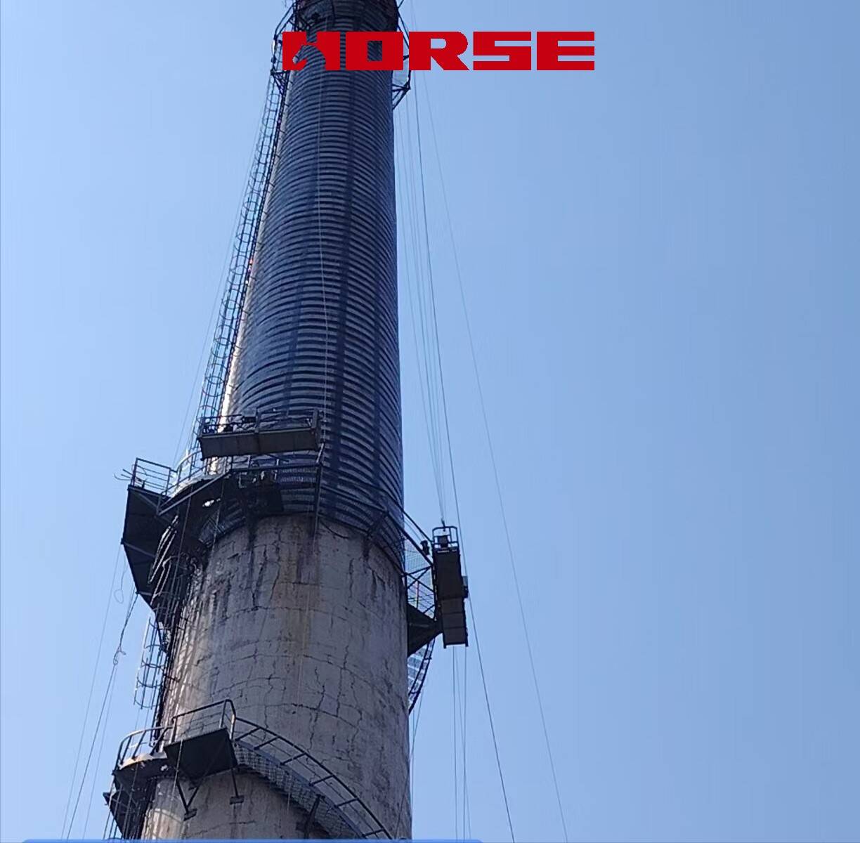 Chimneys & Smoke Stacks Repair By Carbon Fiber Reinforced Polymer(CFRP) Chimneys & Smoke Stacks Repair By Carbon Fiber Reinforced Polymer(CFRP)