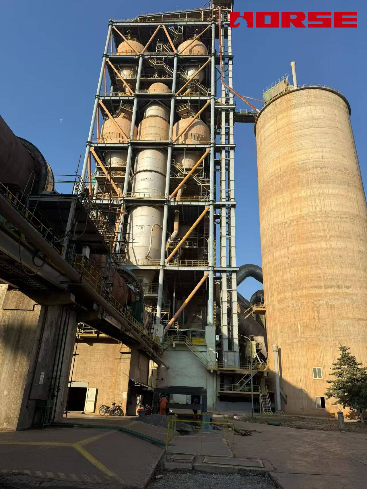Reinforcing Cement Plant Columns with Steel Jacketing Reinforcing Cement Plant Columns with Steel Jacketing