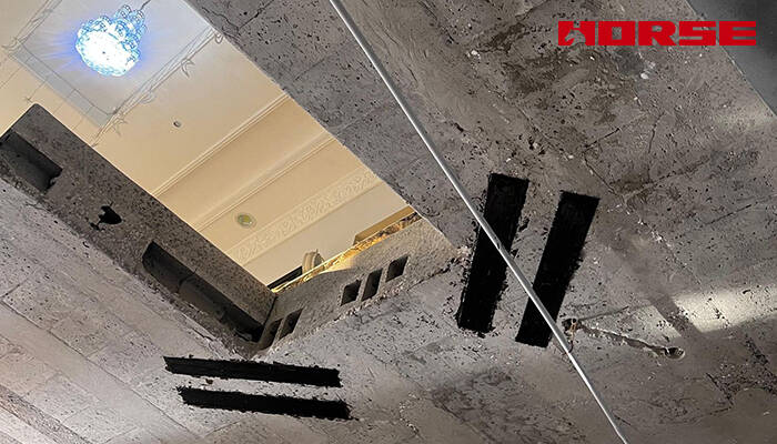 Slab with Openings Strengthened with CFRP Carbon Fiber Slab with Openings Strengthened with CFRP Carbon Fiber