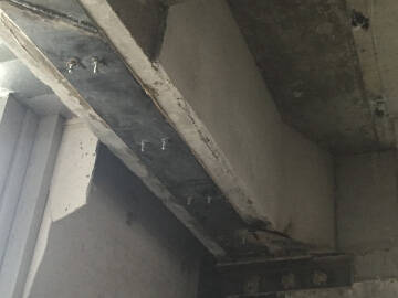steel jacketing of beams