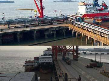 Reinforcement and retrofit of Changshu power plant wharf by CFRP fabric