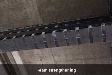 beam repair by carbon fiber sheet