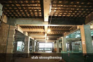 strengthening using frp fabric
