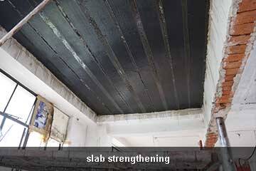 carbon fiber sheet for slab repair