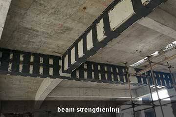 bonding steel to concrete