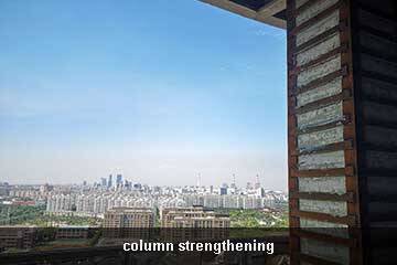 steel jacketing of rcc columns