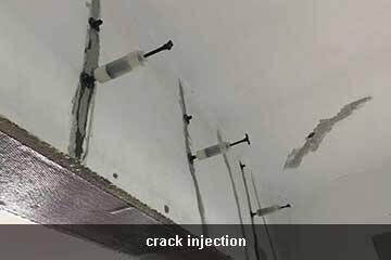 concrete crack injection